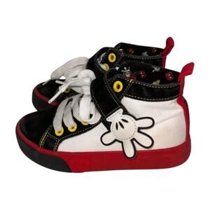 Mickey Mouse High Top Sneaker Shoes Disney Unisex Size 11